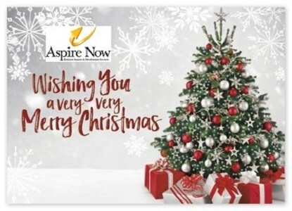 MERRY CHRISTMAS FROM ASPIRE NOW TEAM!!!